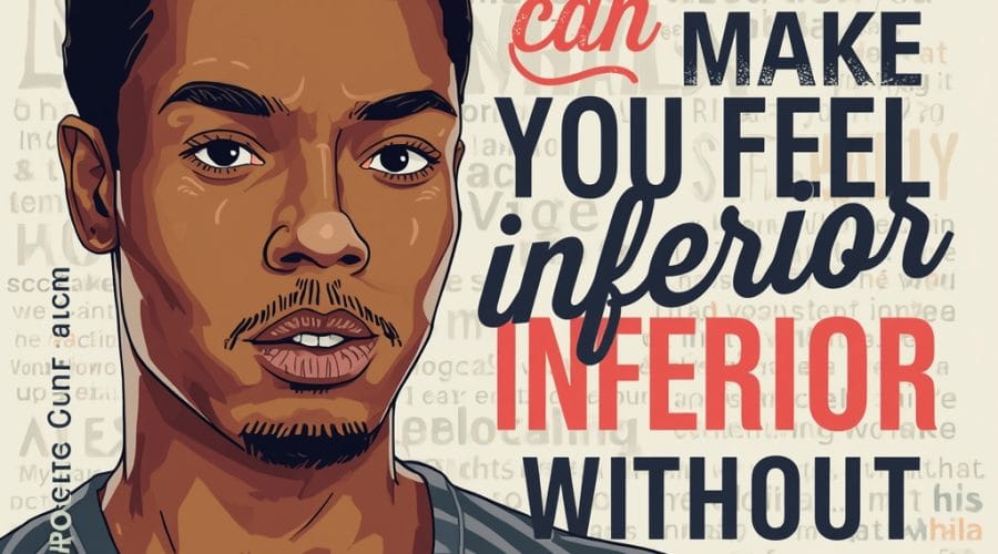 No one can make you feel inferior without your consent