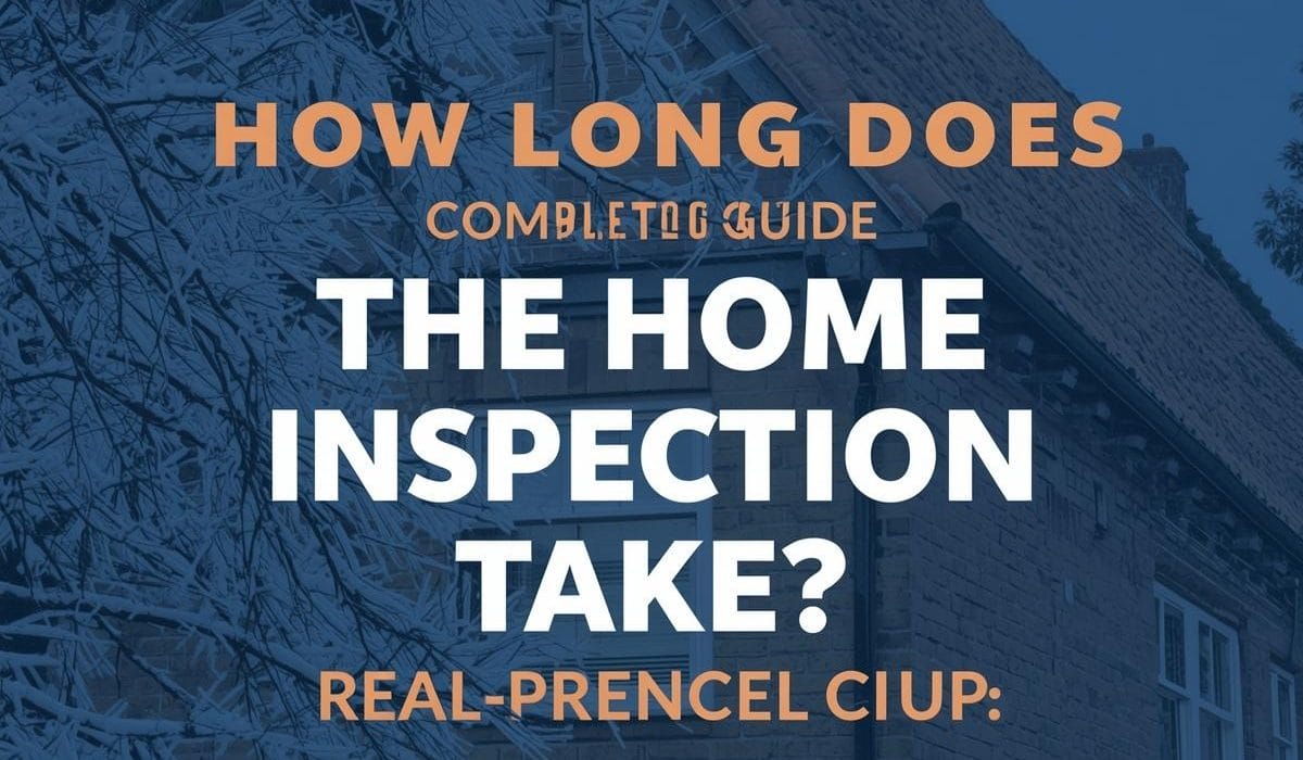 How Long Does the Home Inspection Take